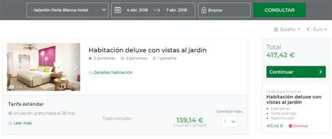 código descuento valentin hotels